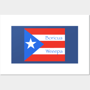 Boricua Weeepa Posters and Art